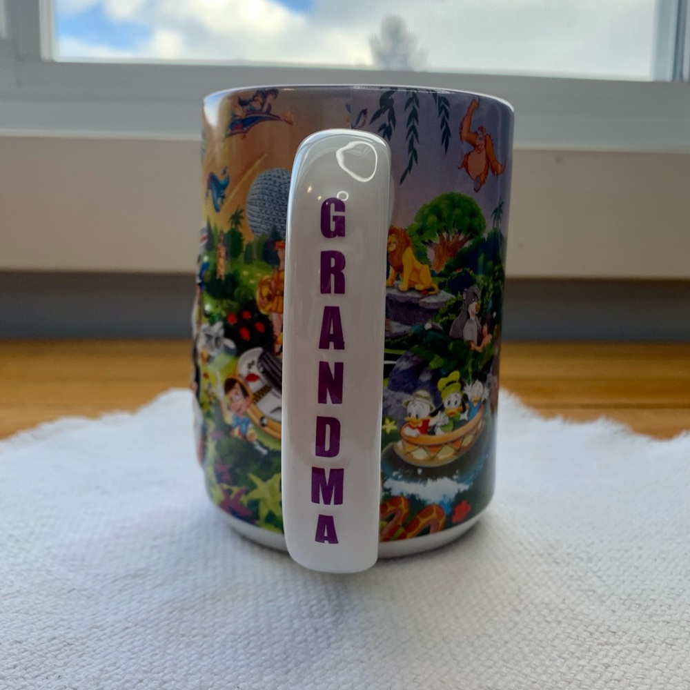 Walt Disney Word Scenic Mug GRANDMA Theme Park 3D - Picture 6 of 9